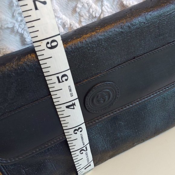 GUCCI Small Crossbody Convertible Clutch Black - Picture 13 of 14